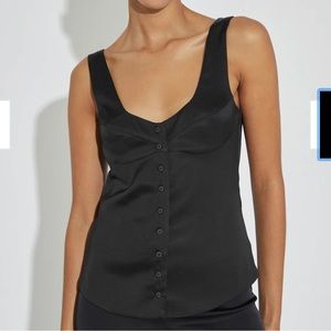 Maison Essentiele button front vest